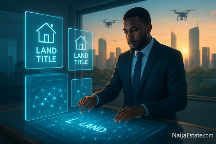 blockchain land registry in Nigeria 2025