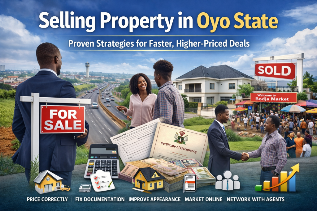 Selling Property in Oyo State: Proven Strategies to Sell Land or Houses Faster and at Higher Prices