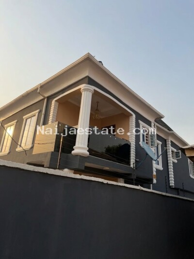 4bdrm Duplex in Abiola Quarters, Moniya for sale