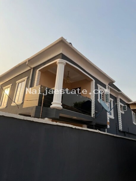 4bdrm Duplex in Abiola Quarters, Moniya for sale-4