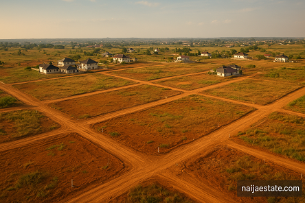 value of verified-title land in Ibadan outskirts